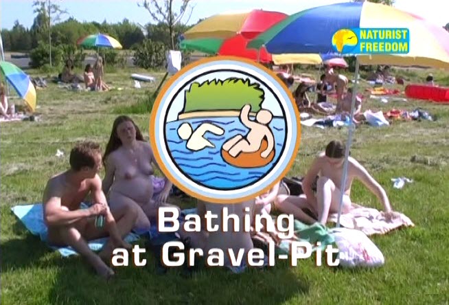 Bathing at Gravel-Pit (NaturistFreedom)