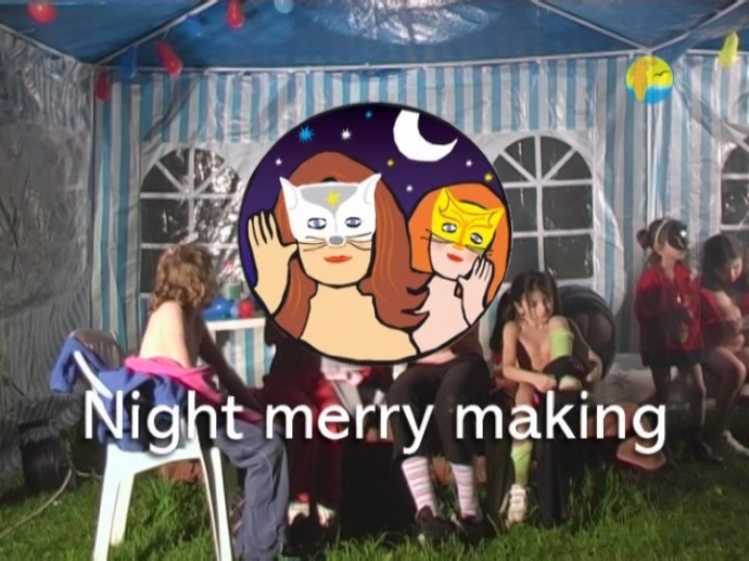 Night merry making (Naturist Freedom)
