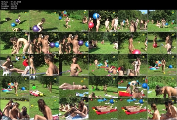 Games at a Meadow (NaturistFreedom)