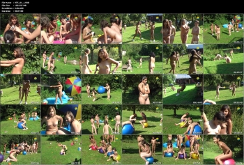 Games at a Meadow (NaturistFreedom)