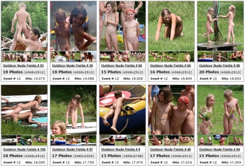 Outdoor Nude Fields series