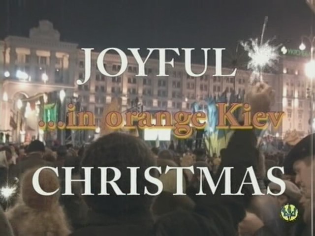 Joyful Christmas In Orange Kiev