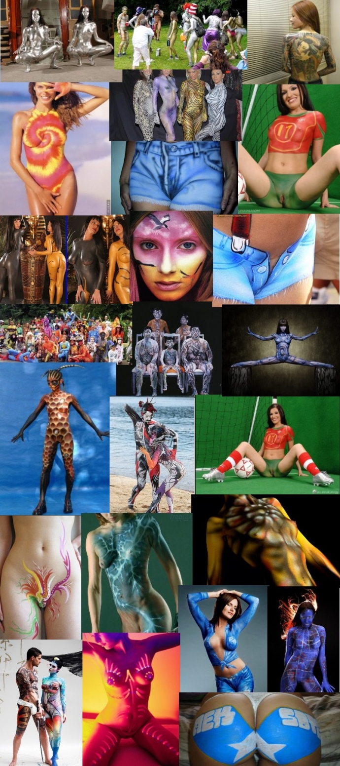 Collection of body art