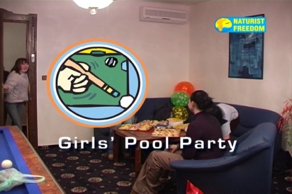Girls Pool Party (NaturistFreedom)
