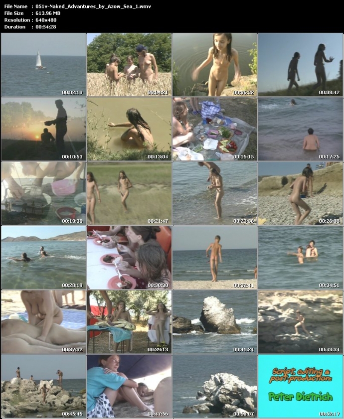 Naked Advantures by Azow Sea 1 (Family Nudism)