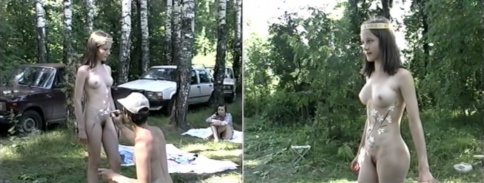Naturism in Russia 2002 Series (BodyArt)