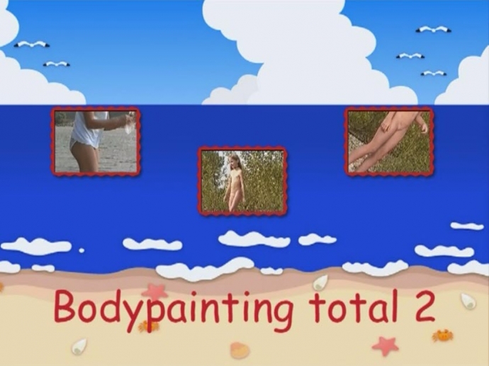 Bodypainting total 2 naturistin